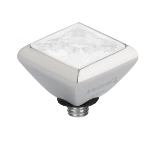 Twisted Meddy Square White