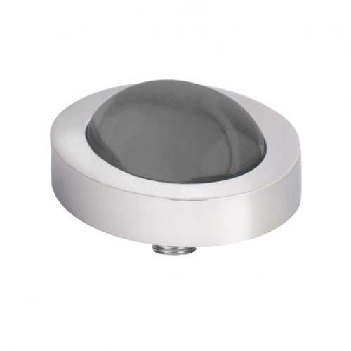 Vivid Meddy Ovaal Transparant Zwart