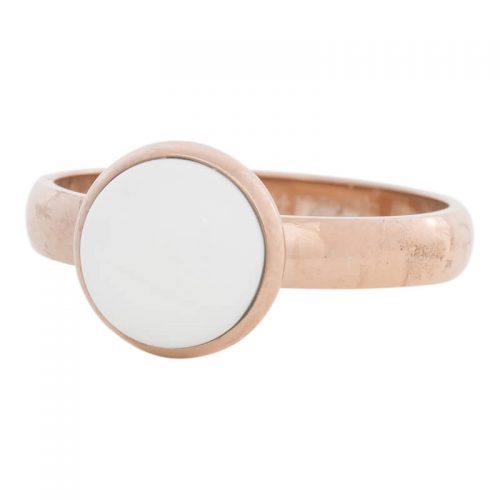 IXXXI Jewelry White Stone 12mm Rose