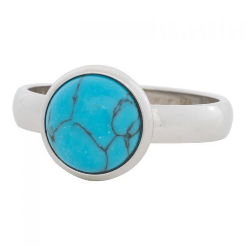 IXXXI Jewelry Turquoise Stone 12mm Zilver