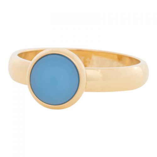 IXXXI Jewelry Matt Stone Violet 10mm Goud