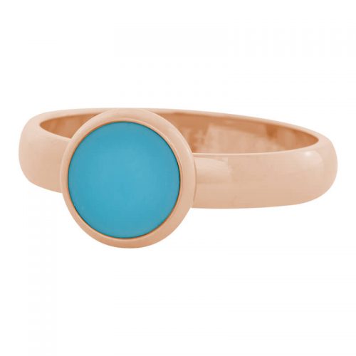 IXXXI Jewelry Matt Stone Aqua 10mm Rose