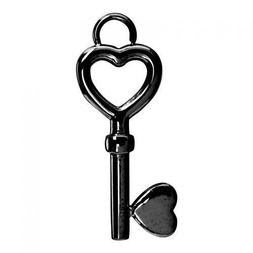 Charm Sleutel Zwart