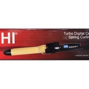 Chi turbo digital shop ceramic spring curling iron