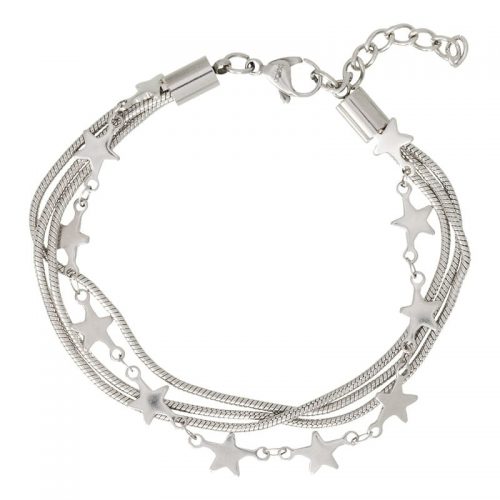 IXXXI Jewelry Armband Snake Star Zilver